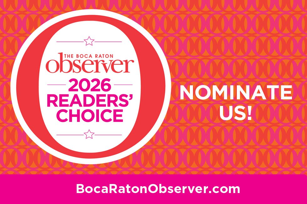 Boca Raton Observer Reader's Choice Banner
